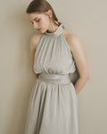 SHIMMER AMERICAN SLEEVE DRESS