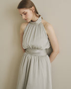 SHIMMER AMERICAN SLEEVE DRESS