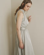SHIMMER AMERICAN SLEEVE DRESS