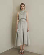 SHIMMER AMERICAN SLEEVE DRESS