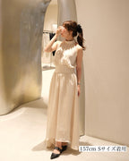SHIMMER AMERICAN SLEEVE DRESS