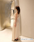 SHIMMER AMERICAN SLEEVE DRESS